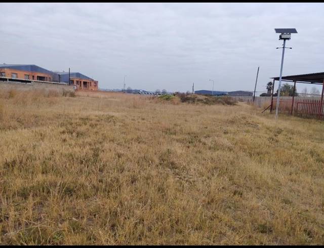 LAND FOR SALE IN SASOLBURG INDUSTRIAL ZONE 2
